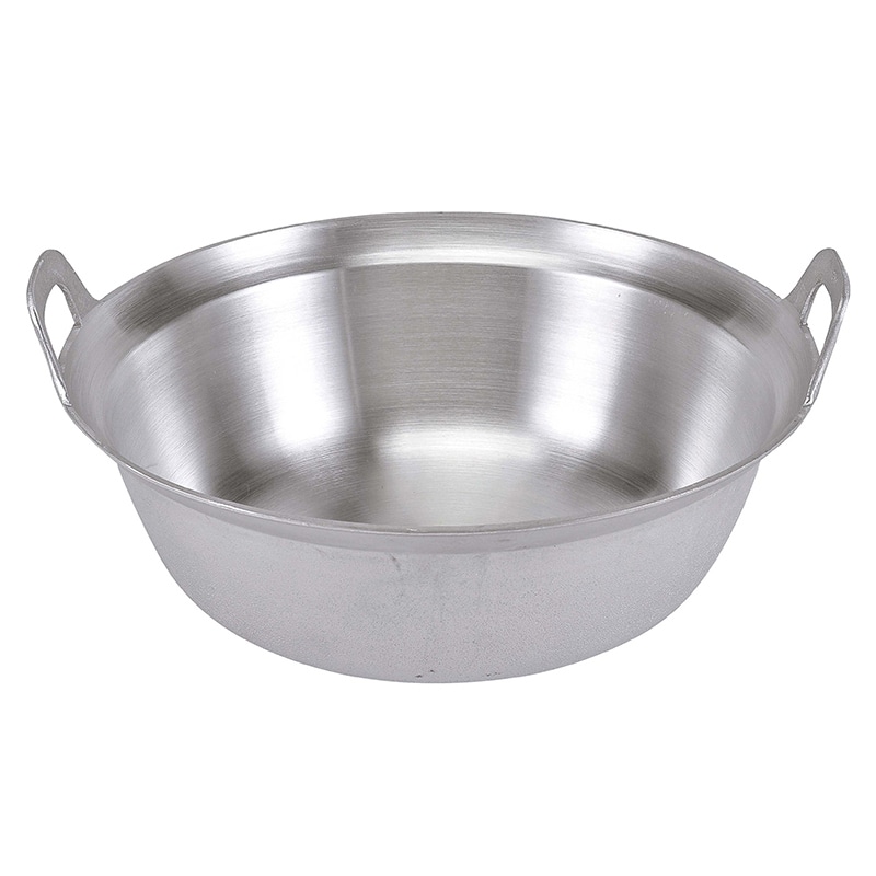 アルミ イモノ段付鍋(料理取手) 51cm 1個(ご注文単位1個)【直送品】