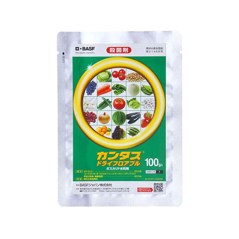 殺菌剤 カンタス ドライフロアブル 100g 1外袋/袋(ご注文単位1袋)【直送品】