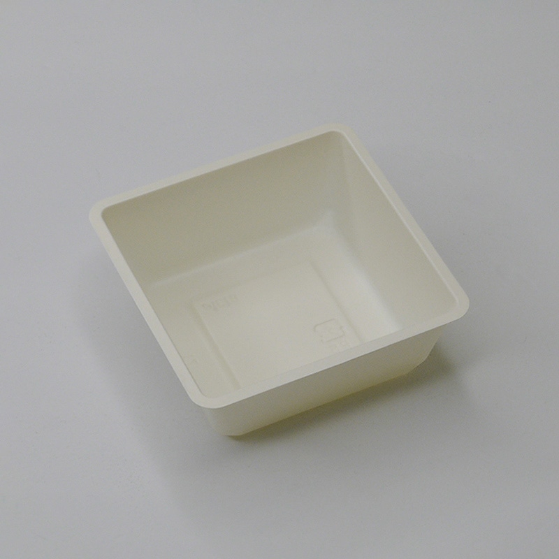 アクタ 弁当容器 ワン折重 カップ容器 60-1A CR 100枚/束（ご注文単位10束）【直送品】