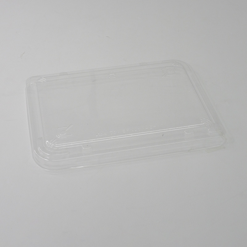 アクタ 弁当容器　ワン折　SPN　K7蓋 65×48-K7 透明 50枚/袋（ご注文単位8袋）【直送品】