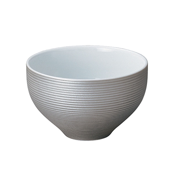 ミヤザキ食器 エムスタイル イルデパン カラー ボール 10cm シルバー XIL1003SL 1個(ご注文単位3個)【直送品】