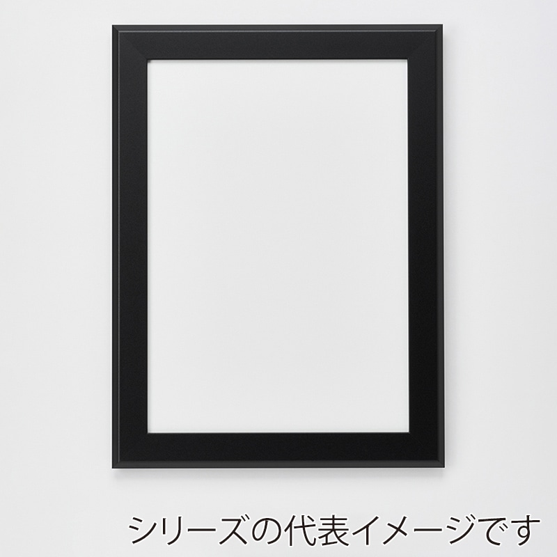 アルナ デッサン額・ポスターパネル　FILLET 半切　545×424mm マットブラックフレーム 1個（ご注文単位1個）【直送品】