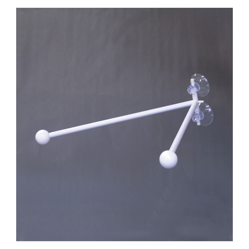 P・O・Pプロダクツ フラッグ専用ポール 丸パイプ43cm ダブル 893 1本(ご注文単位1本)【直送品】