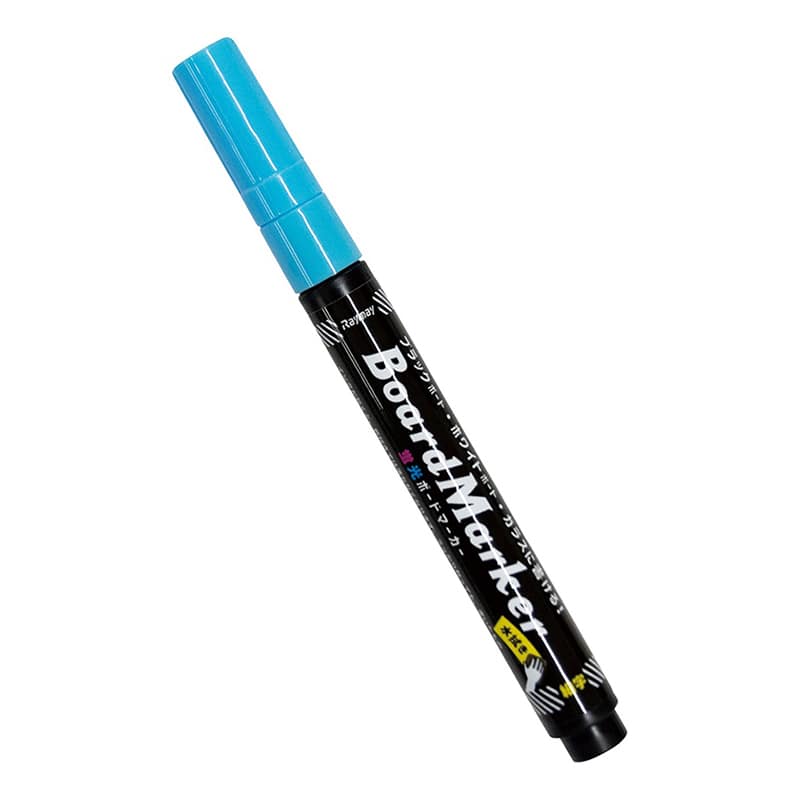 P・O・Pプロダクツ 蛍光ボードマーカー 細字　丸芯1mm 1791　ブルー 1本（ご注文単位1本）【直送品】