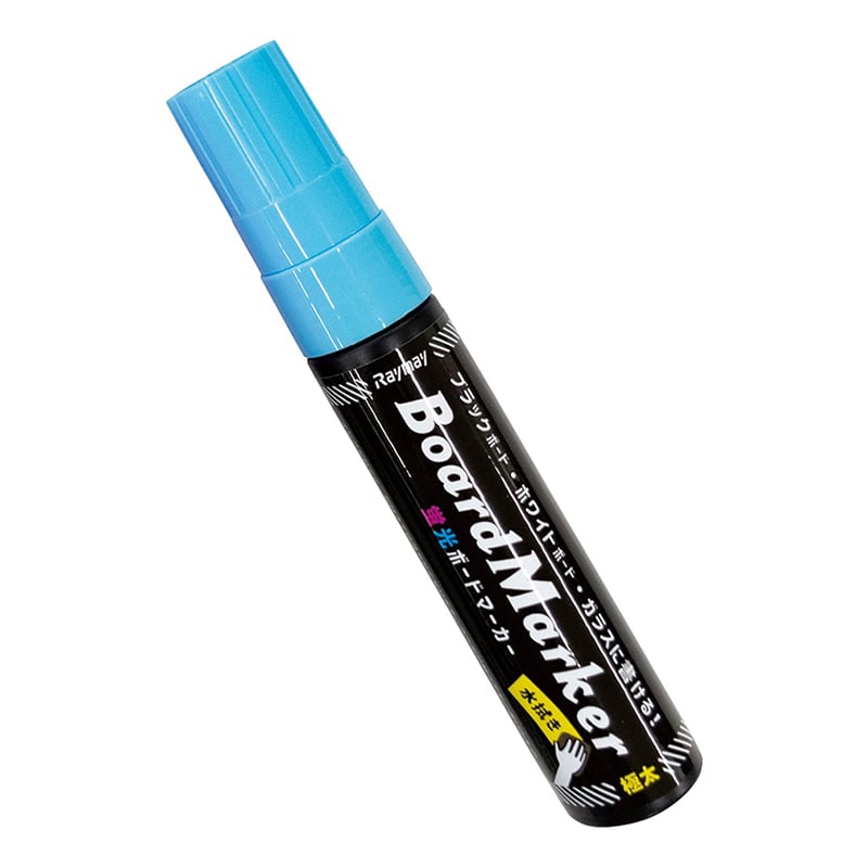 P・O・Pプロダクツ 蛍光ボードマーカー 極太　平芯15mm 1799　ブルー 1本（ご注文単位1本）【直送品】
