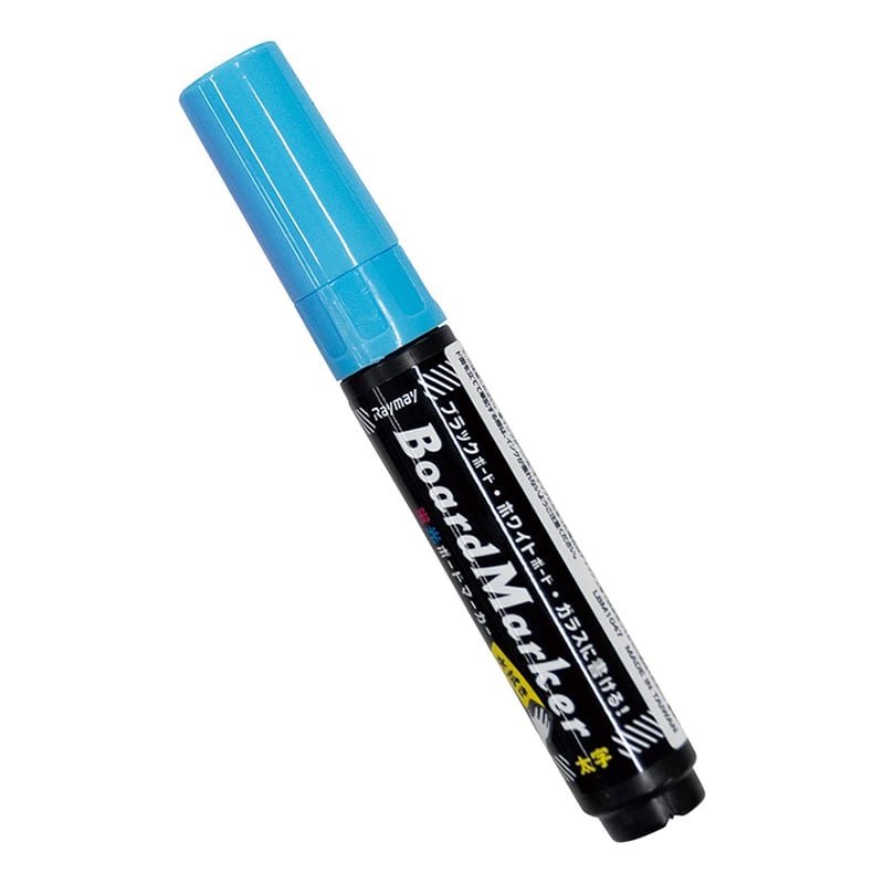 P・O・Pプロダクツ 蛍光ボードマーカー 太字　平芯8mm 1897　ブルー 1本（ご注文単位1本）【直送品】