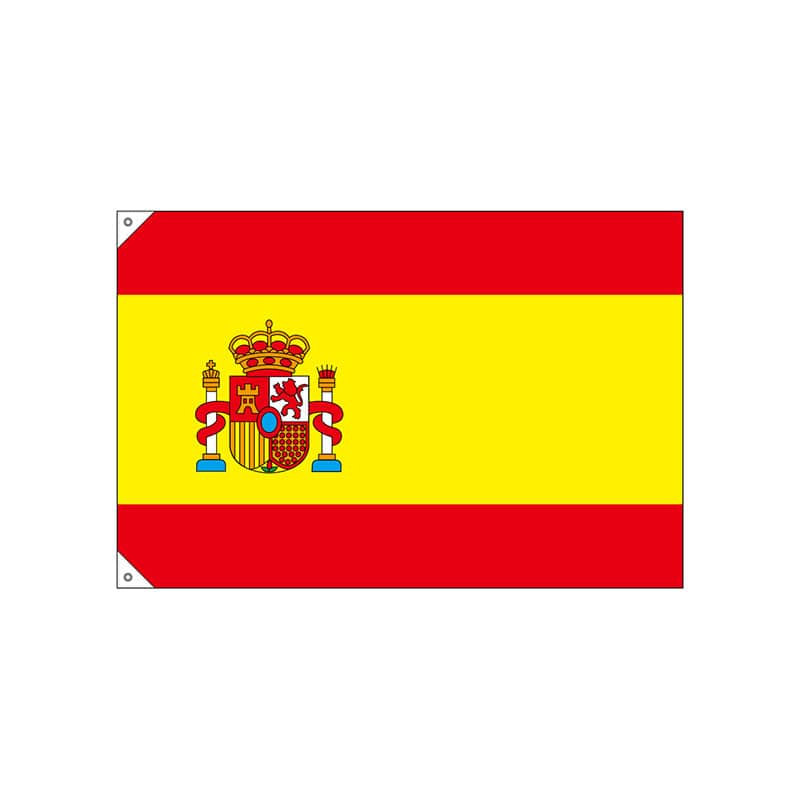 P・O・Pプロダクツ 国旗 販促用 小 23656 スペイン 1枚(ご注文単位1枚)【直送品】
