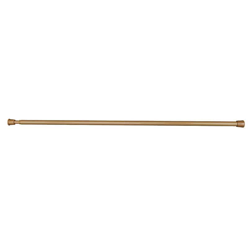 P・O・Pプロダクツ つっぱり棒 70～120cm　φ14 42091　ブラウン 1枚（ご注文単位1枚）【直送品】