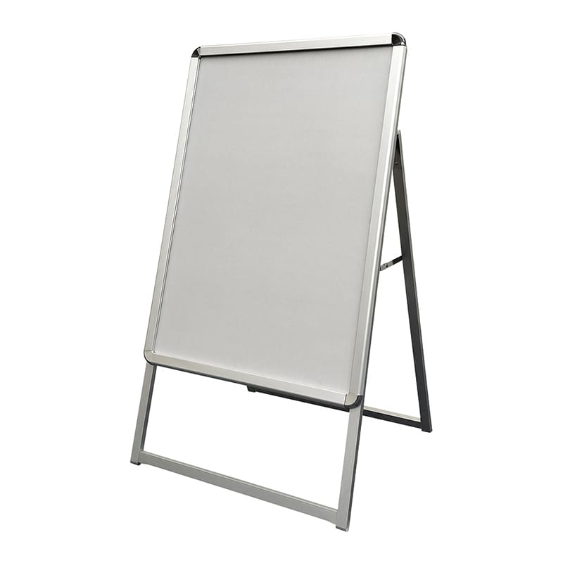 P・O・Pプロダクツ パネルスタンド A型ポスターグリップスタンド 片面 A1 シルバー 58592 1台(ご注文単位1台)【直送品】
