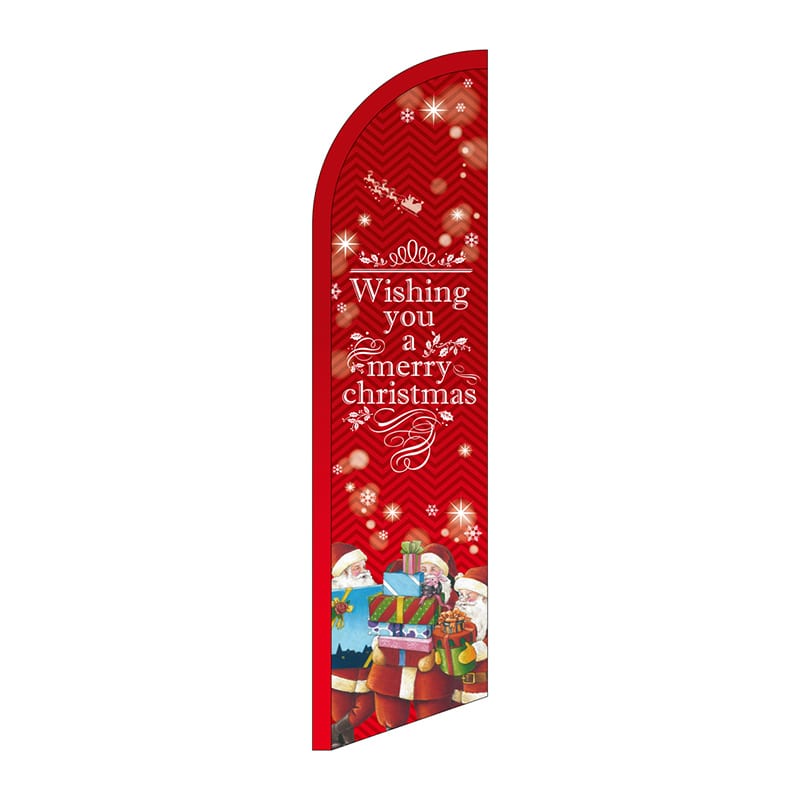 P・O・Pプロダクツ セイルバナー小  69284　christmas　赤 1枚（ご注文単位1枚）【直送品】