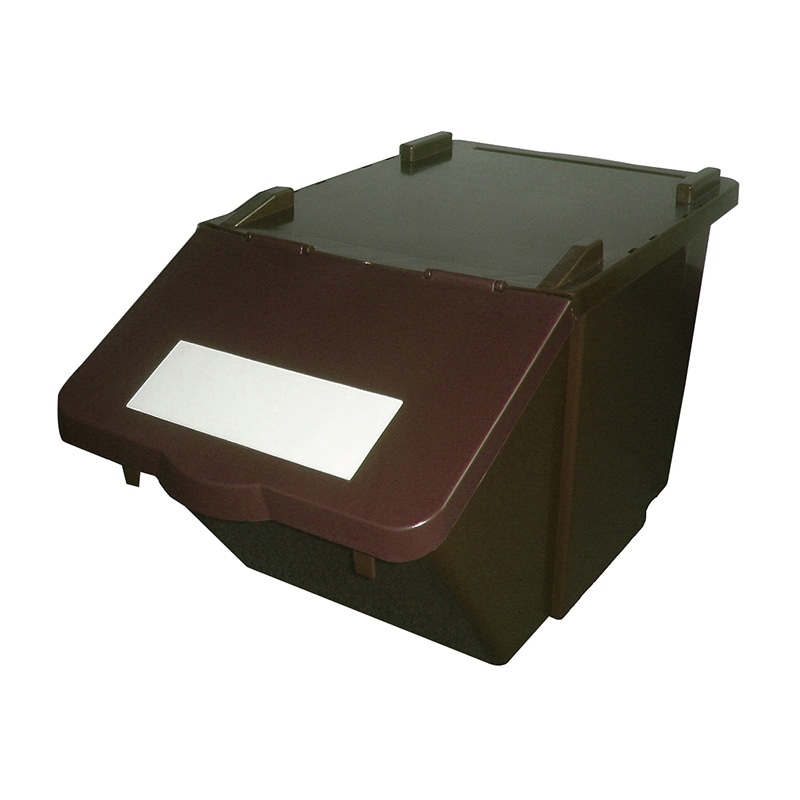 分別ボックス ダストボックス SA×45 茶 1個(ご注文単位1個)【直送品】