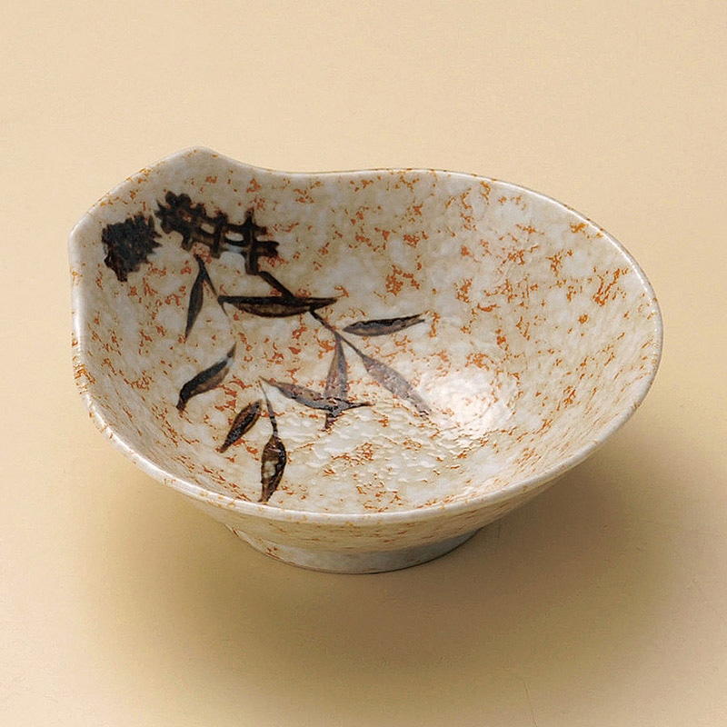山万 21217-170 磁器志野呑水  1個（ご注文単位1個）【直送品】