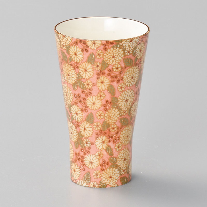 山万 32712-130 菊の小路トールカップ(ピンク) 1個(ご注文単位1個)【直送品】