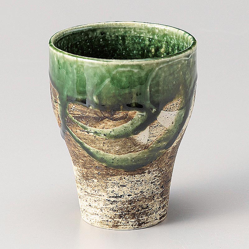 山万 32715-290 クビレ(オリベ)フリーカップ 1個(ご注文単位1個)【直送品】