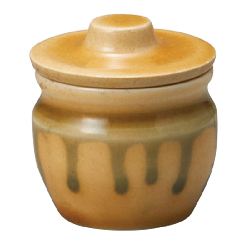 山万 35408-460 黄白流し豆ツボ 1個(ご注文単位1個)【直送品】