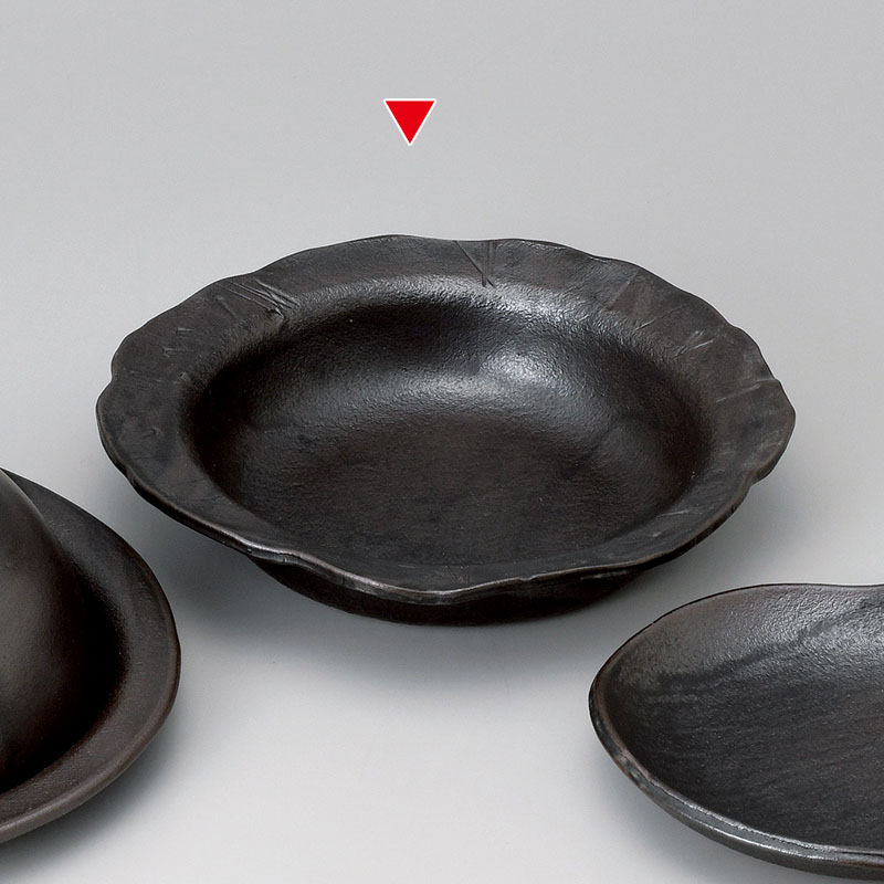 山万 51603-660 黒土すき焼鍋(信楽焼) 1個(ご注文単位1個)【直送品】