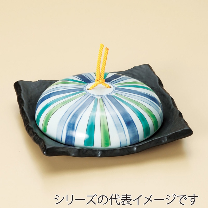山万 53107-130 十草模様石目正角陶板鍋 小 蓋 1個（ご注文単位1個）【直送品】