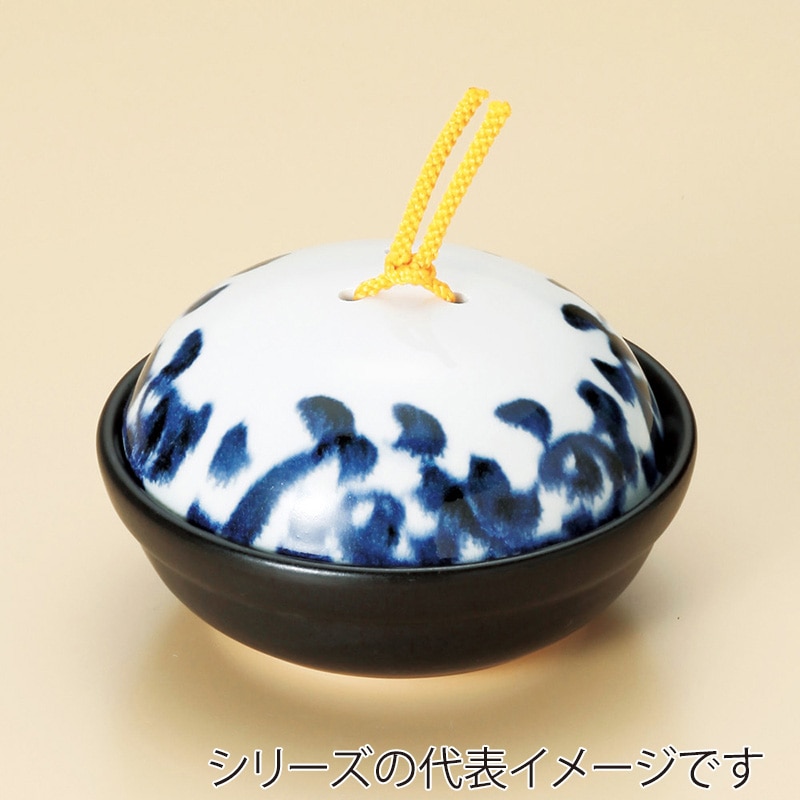 山万 53125-130 染付タコ唐草会席鍋(大) 1個(ご注文単位1個)【直送品】