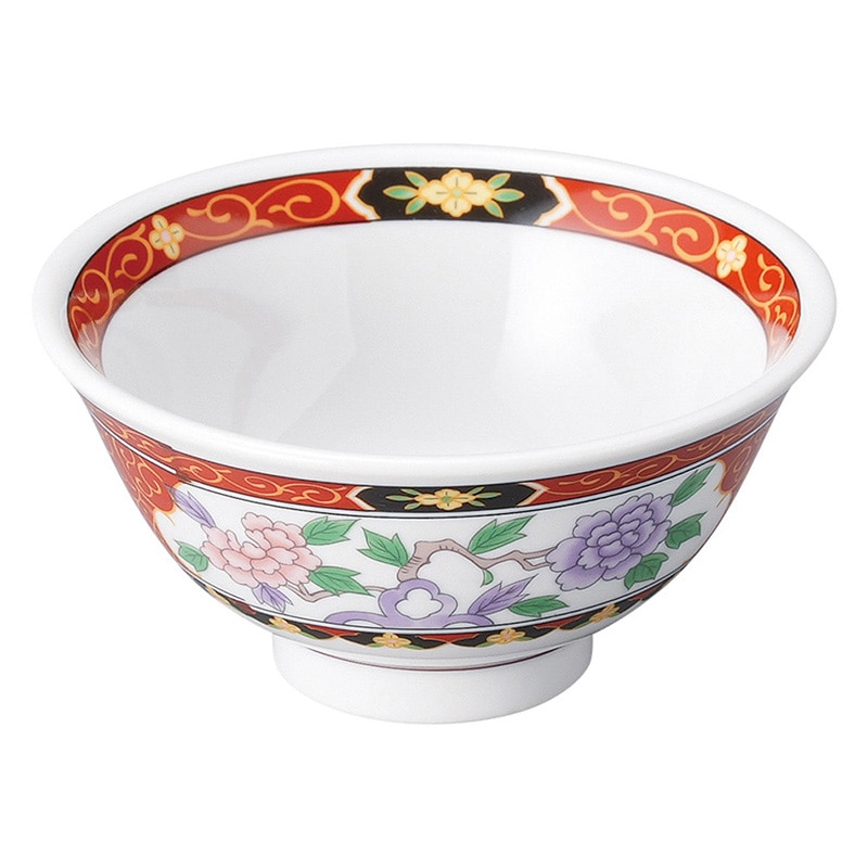 山万 68256-100 紅花祥 スープ碗 1個（ご注文単位1個）【直送品】