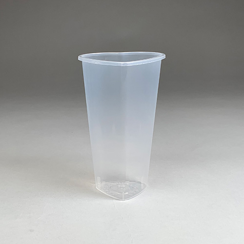 BMターゲット ハードPPカップ ハート型 16オンス 400ml TP-HEART500 25個/束(ご注文単位20束)【直送品】