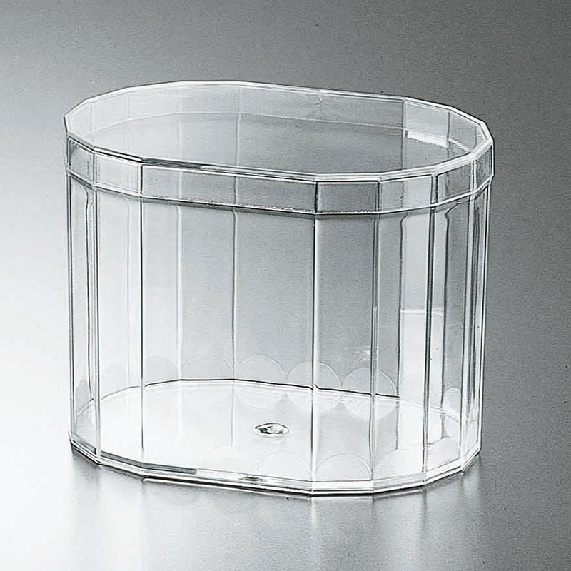 サンフレバー アソートケース クッキー容器 16角小判形 200個/箱(ご注文単位1箱)【直送品】
