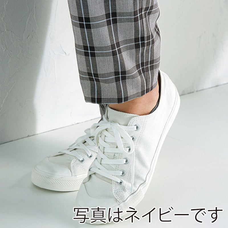 カーシーカシマ パンツ レディス SS ブラウンチェック CAL132 1枚(ご注文単位1枚)【直送品】