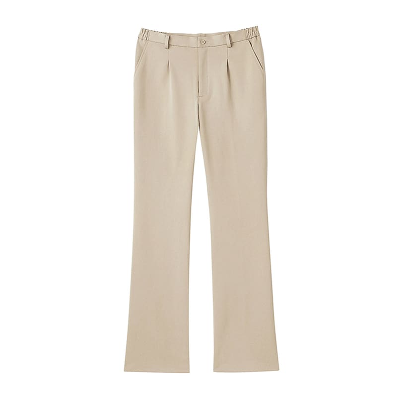 カーシーカシマ ニットストレートパンツ 男女共用 S カフェオレ HM1785 1枚(ご注文単位1枚)【直送品】