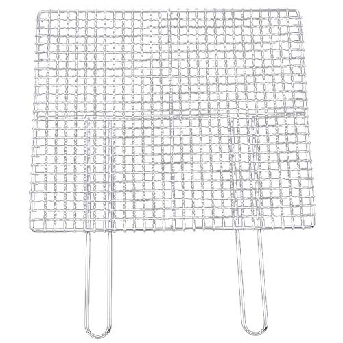 EBM　ダブルハンドル　焼アミ クロームメッキ　65cm  1個（ご注文単位1個）【直送品】