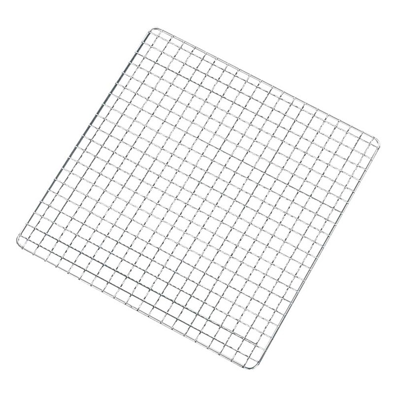 EBM　18-8　角型　クリンプ目　焼アミ 27cm  1個（ご注文単位1個）【直送品】