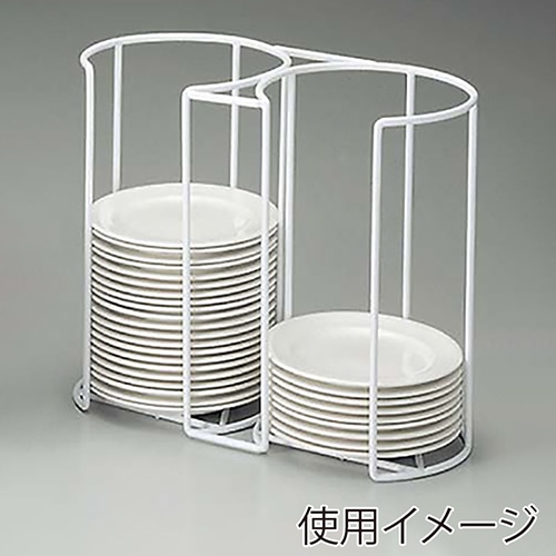 EBM プレートカセットホルダー 19cm用 二連式 1個(ご注文単位1個)【直送品】