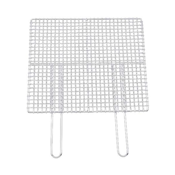 EBM　ダブルハンドル　焼アミ　クロームメッキ 50cm  1個（ご注文単位1個）【直送品】