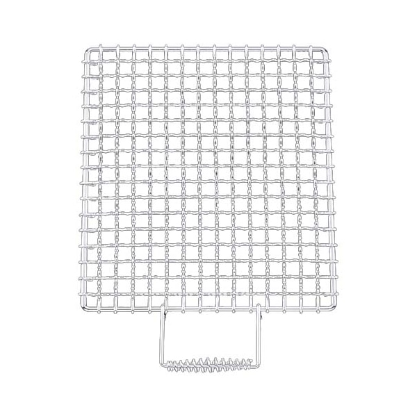 EBM　片手　焼アミ　クロームメッキ　24cm   1個（ご注文単位1個）【直送品】