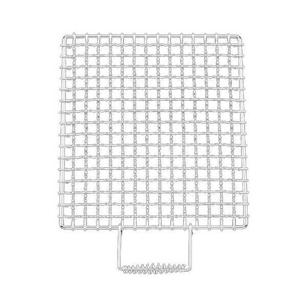 EBM　片手　焼アミ　クロームメッキ　27cm   1個（ご注文単位1個）【直送品】
