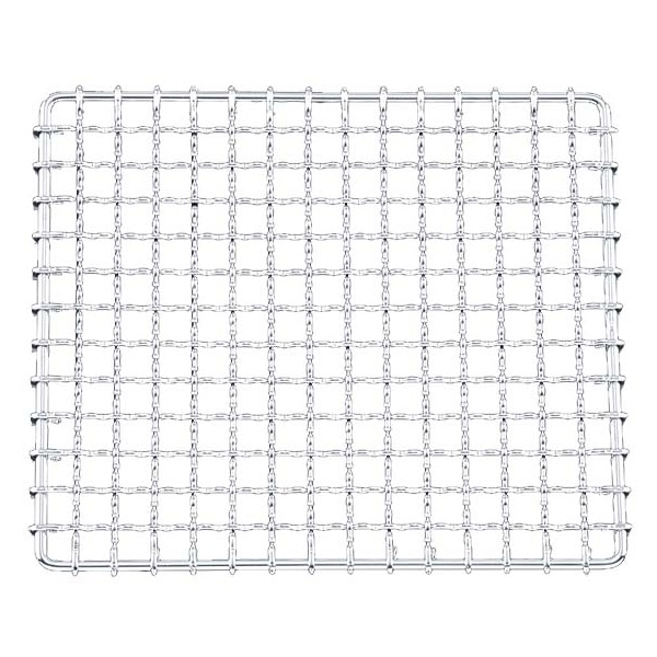 EBM　業務用　焼アミ（手無）クロームメッキ 33cm  1個（ご注文単位1個）【直送品】