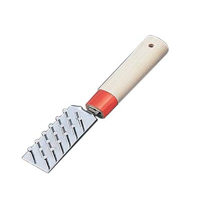 丸石 ウロコ取り(鉄製クロームメッキ加工) 1個(ご注文単位1個)【直送品】