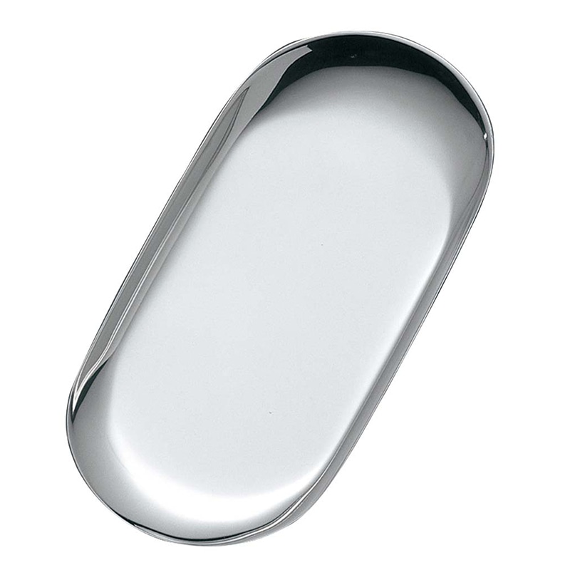 18-8 オーバル キャッシュトレー 大 225×92 1個(ご注文単位1個)【直送品】