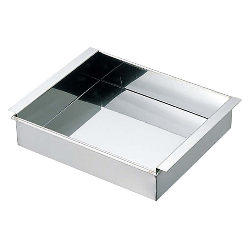 18-8 ハンダ付 玉子ドーフ器 関西型 30cm 1個(ご注文単位1個)【直送品】