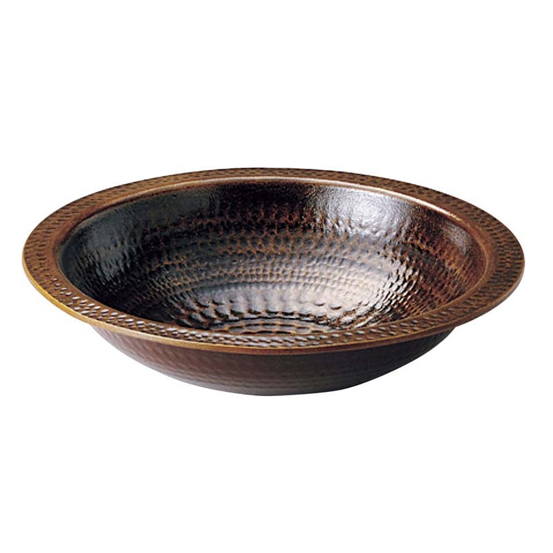 アルミ 電磁用うどんすき(あめ釉)33cm 1個(ご注文単位1個)【直送品】