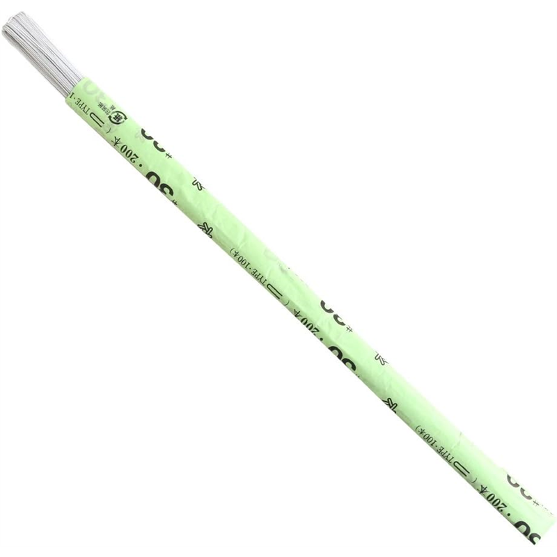 日本紐釦貿易 地巻ワイヤー #30 100本入り U字 全長72cm ホワイト MAF-JW30W (ご注文単位1束)【直送品】