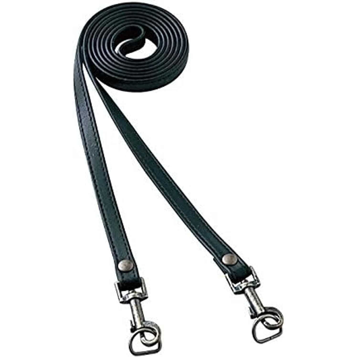 日本紐釦貿易 本革ショルダー 125cm KT15-B (ご注文単位1本)【直送品】