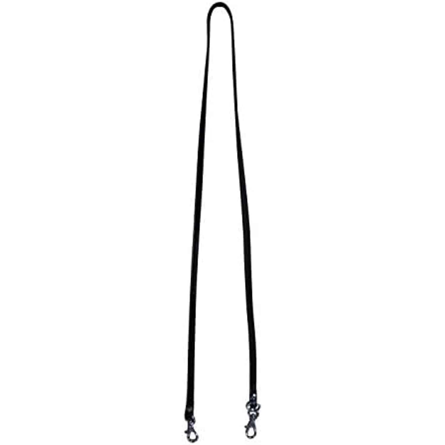 日本紐釦貿易 本革ネックストラップ 90cm KT74-B (ご注文単位1組)【直送品】