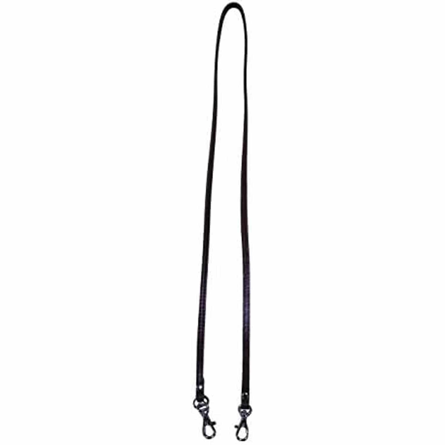 日本紐釦貿易 本革ネックストラップ 90cm KT74-WR (ご注文単位1組)【直送品】