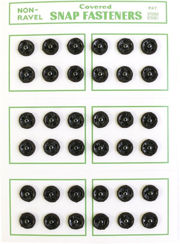 日本紐釦貿易 シルクスナップボタン 36個入 φ10mm 茶 FSLK-10-48 （ご注文単位1枚）【直送品】