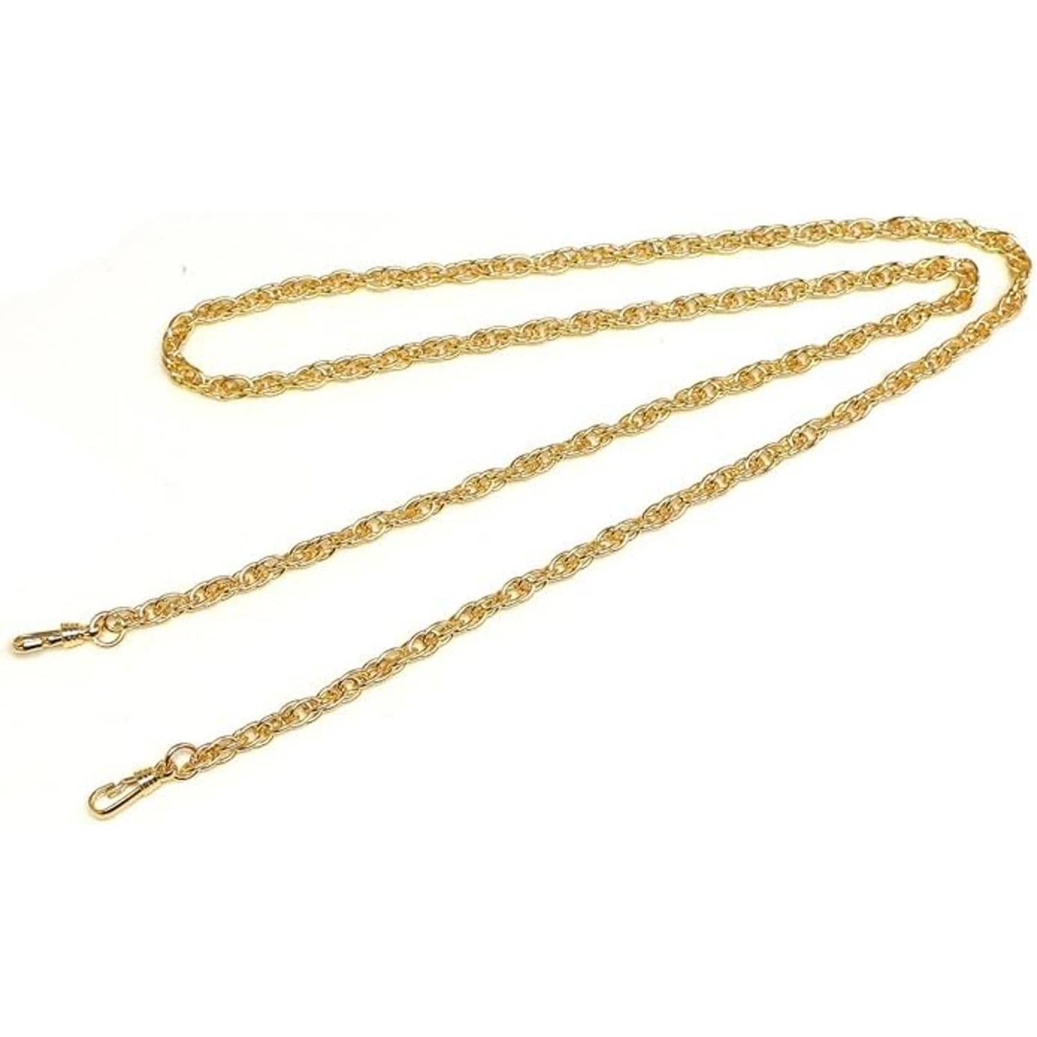 日本紐釦貿易 バッグ用チェーン 90cm ゴールド R904-GL (ご注文単位1本)【直送品】