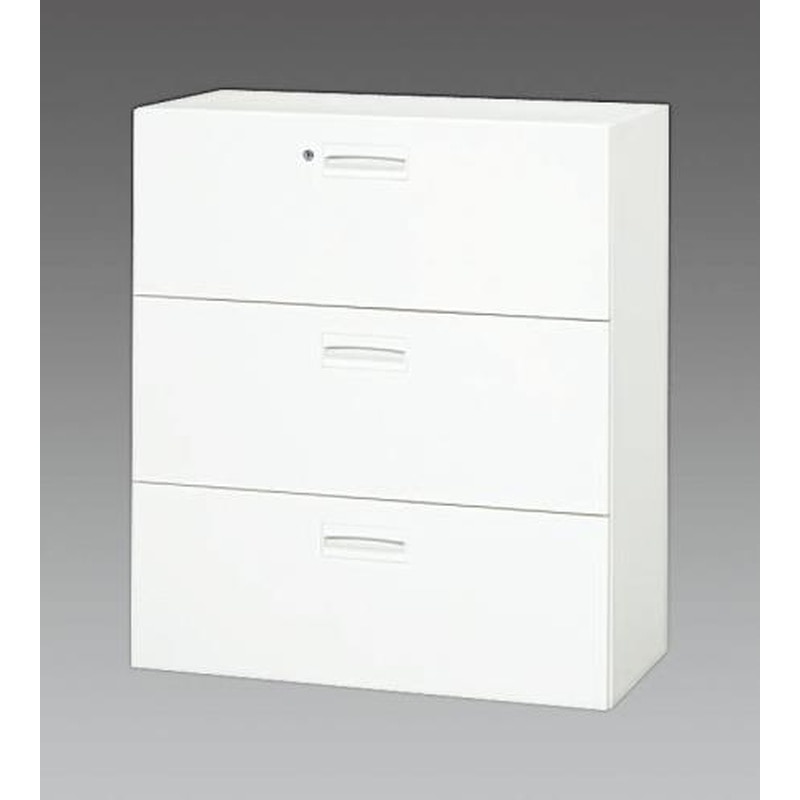 エスコ EA954DK-31 900x500x1030mm/3段キャビネット 1個(ご注文単位1個)【直送品】