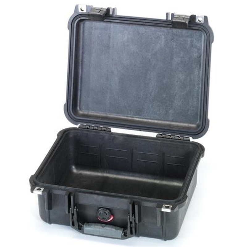 エスコ EA657-145NF 371x258x152mm/内寸防水ケース(黒/ウレタン無) 1個(ご注文単位1個)【直送品】