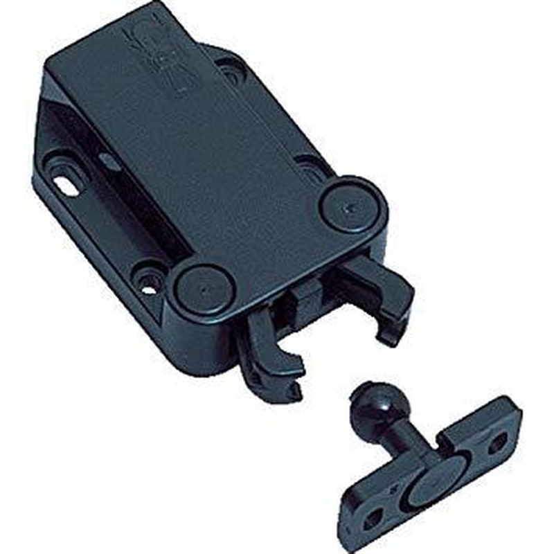 エスコ EA951M-10 40x57mmロータリーキャッチ(黒) 1個(ご注文単位1個)【直送品】