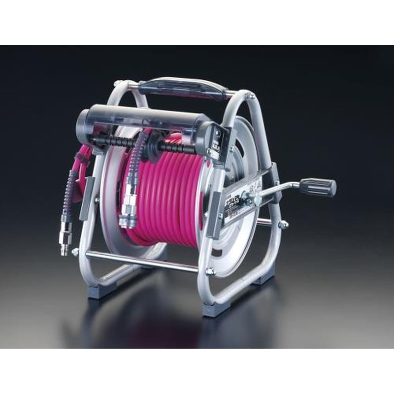 エスコ EA124BA-1 6.5mmx30mエアーホースリール(ウレタン製) 1個(ご注文単位1個)【直送品】