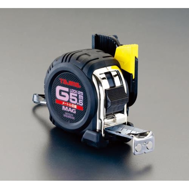 エスコ EA720JF-5.5 25mmx5.5mメジャー(マグネット付爪/ホルダー付) 1個（ご注文単位1個）【直送品】