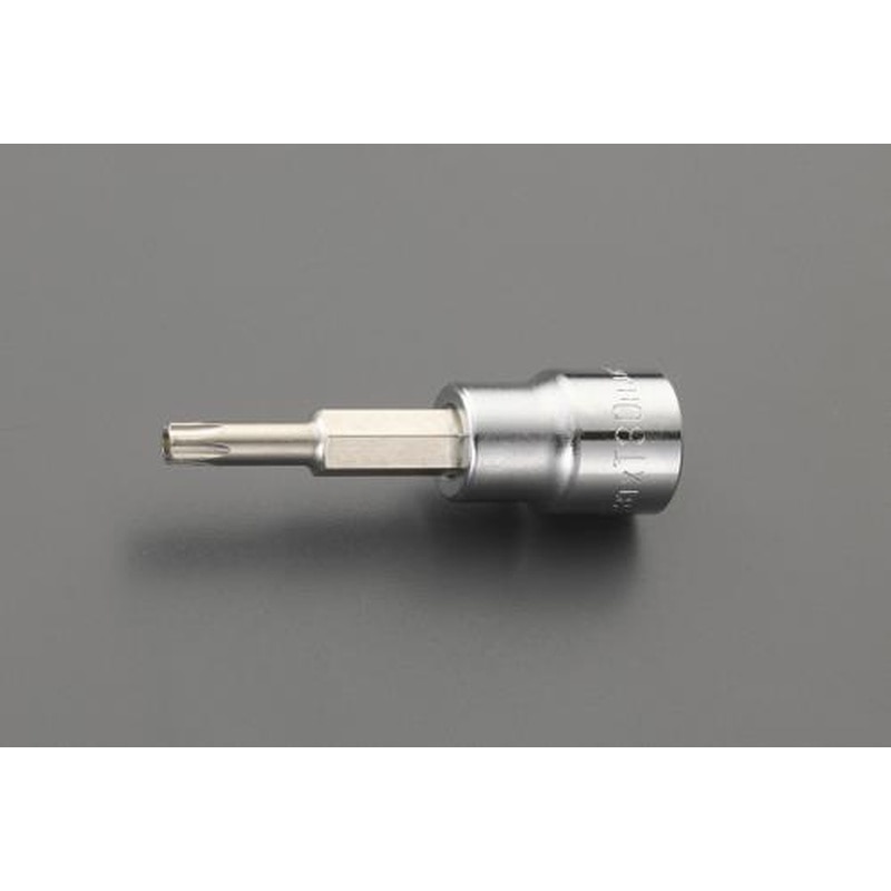 エスコ EA618JW-10 3/8”DRxT10［Bore-Torx]ビットソケット 1個（ご注文単位1個）【直送品】